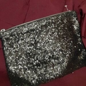 H&M Mini Sequin Accessories Clutch Bag